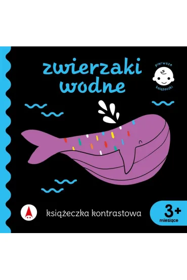Zwierzaki wodne. Ksi��eczka kontrastowa. Pierwsze ksi��eczki