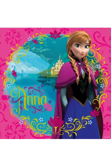 Puzzle 3x49 el. Elsa, Anna i Olaf Kraina Lodu Ravensburger