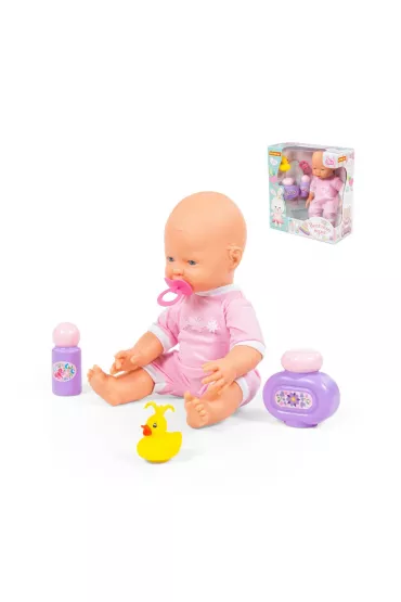 Lalka Bobas do K�pania z akcesoriami 35 cm WADER POLESIE 78360