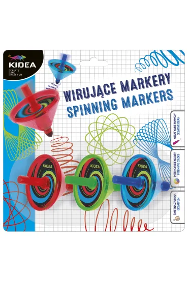 Derform Wiruj�ce markery 3 szt.