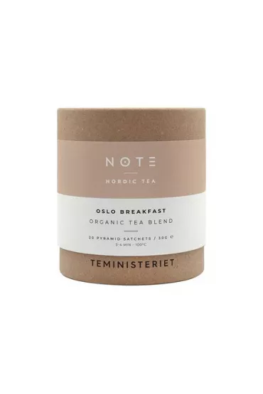 Teministeriet Note Oslo Breakfast Organic Herbata czarna 20 x 1.5 g Bio