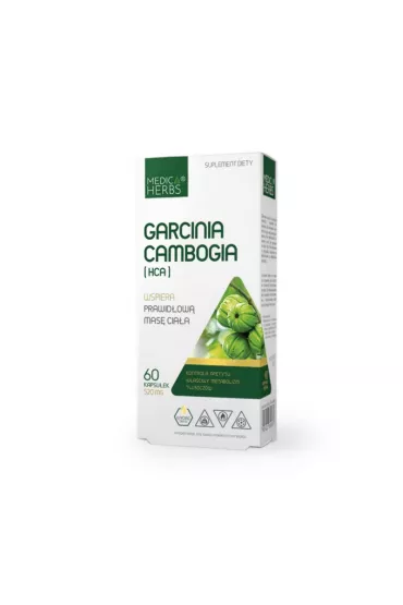 Medica Herbs Garcinia Cambogia HCA 520 mg Suplement diety 60 kaps.