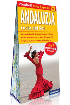 comfort!map&guide XL Andaluzja, Costa del Sol 2w1 1:1 000 000