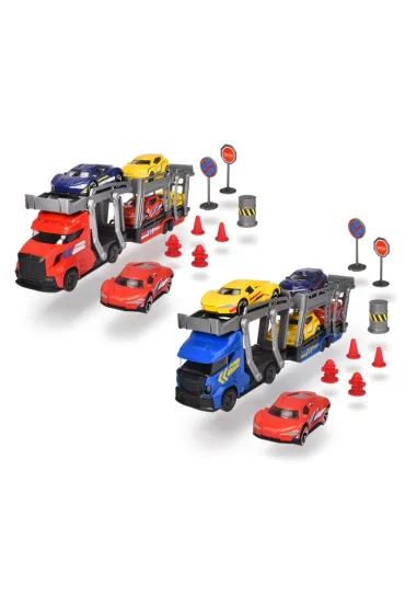 City Zestaw z lawet i autami Dickie Toys