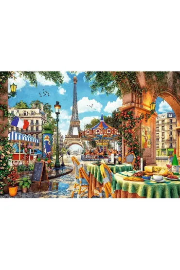 Puzzle 1000 el. Paryski poranek Trefl