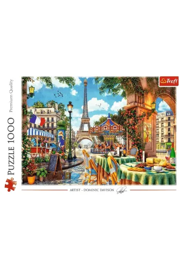 Puzzle 1000 el. Paryski poranek Trefl