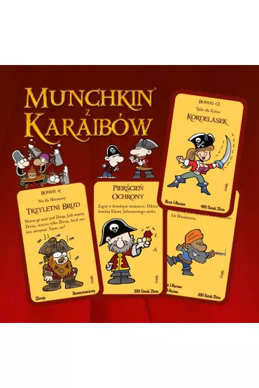 Munchkin z Karaib�w Black Monk