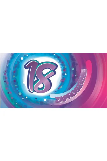 AbCard Zaproszenie Urodziny Z66 10 szt.