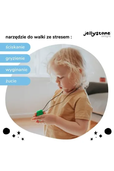 Gryzak terapeutyczny Robot Jellystone Designs