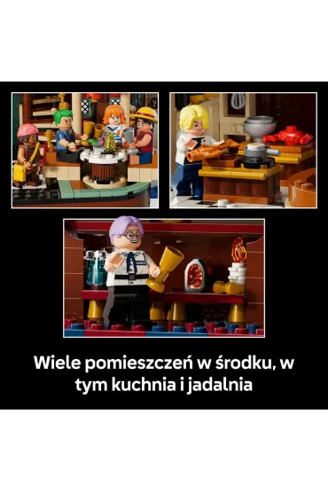 LEGO ONE PIECE P�ywaj�ca restauracja Baratie 75640
