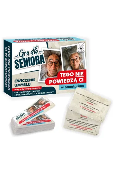 GRA DLA SENIORA. TEGO NIE POWIEDZ� CI W SANATORIUM Kangur