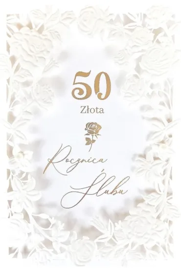 Armin Style Karnet Rocznica �lubu 50