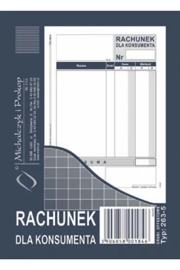 Michalczyk i Prokop Rachunek dla konsumenta A6