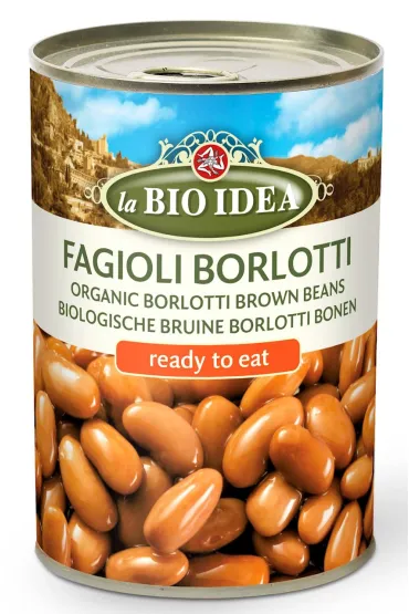 La Bio Idea Fasolka borlotti konserwowa 400 g Bio