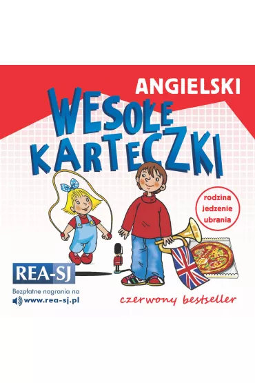 Angielski. Weso�e karteczki. Czerwony bestseller