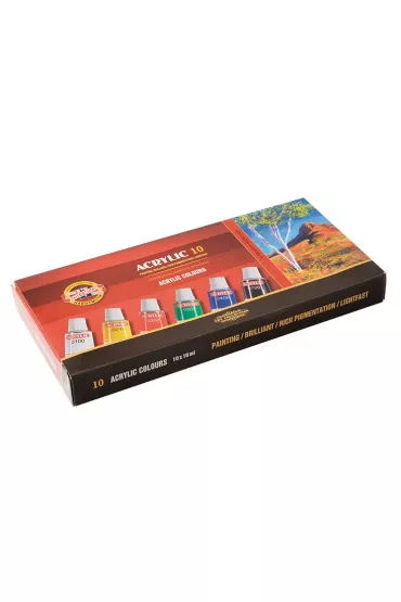 Koh-I-Noor Farby akrylowe 162703 10x16ml