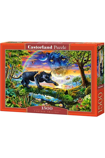 Puzzle 1500 el. Zmierzch pantery Castorland