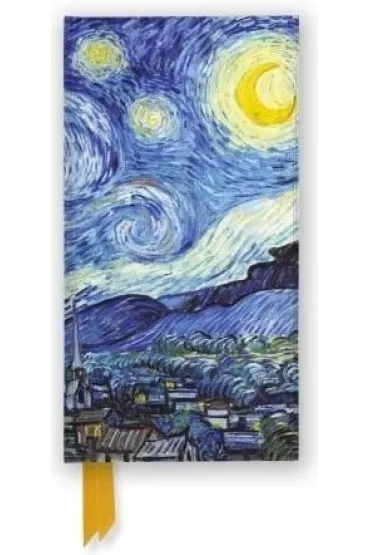 Flame Tree Notatnik Gwia�dzista noc Vincent van Gogh linia