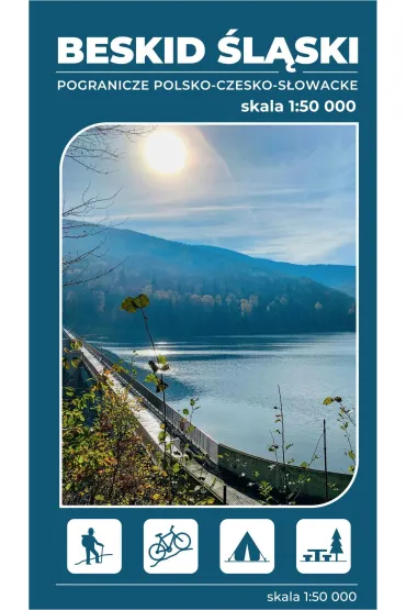 Mapa turystyczna Beskid �l�ski 1:50 000