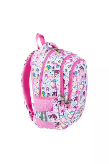 St. Majewski Plecak 3-komorowy Sweet & Pink