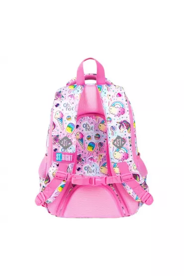 St. Majewski Plecak 3-komorowy Sweet & Pink