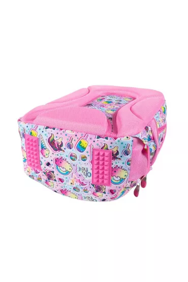 St. Majewski Plecak 3-komorowy Sweet & Pink
