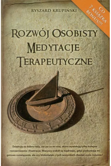 Rozw�j osobisty. Medytacje terapeutyczne - Ryszard Krupi�ski