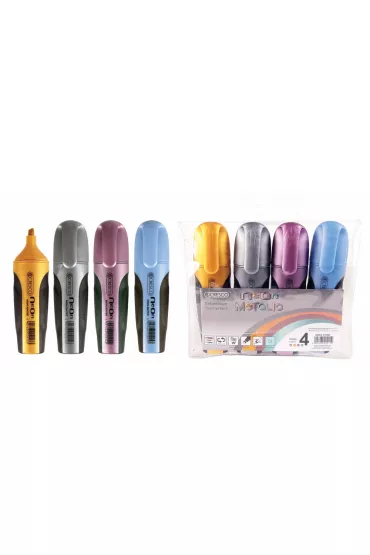 Cresco Zakre�lacz Neon Metalic 4 szt.