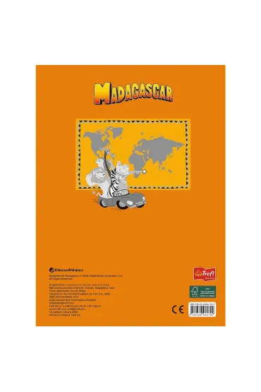 Madagaskar Kolorowanka