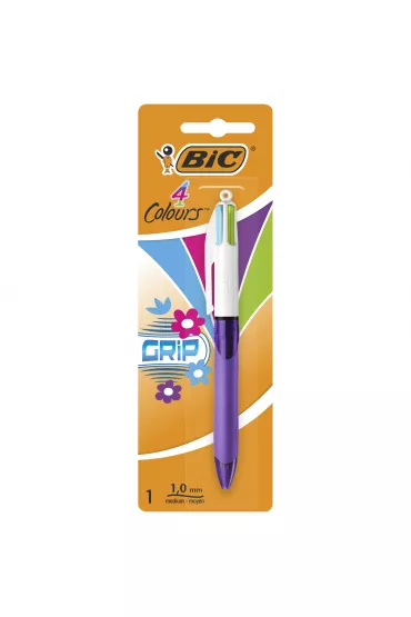 Bic D�ugopis 4 Colours Grip Fashion