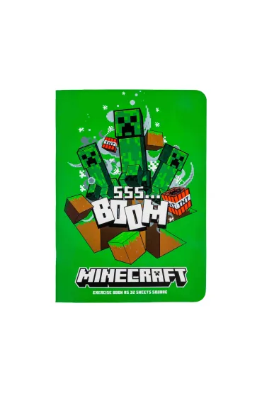 Astra Zeszyt A4 32k. trzy-linie Minecraft