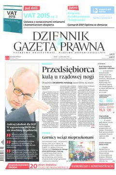 ePrasa Dziennik Gazeta Prawna 8/2015
