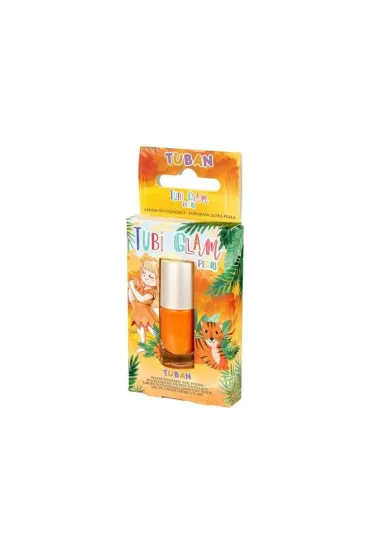 Lakier Tubi Glam pomara�czowy per�owy Tuban