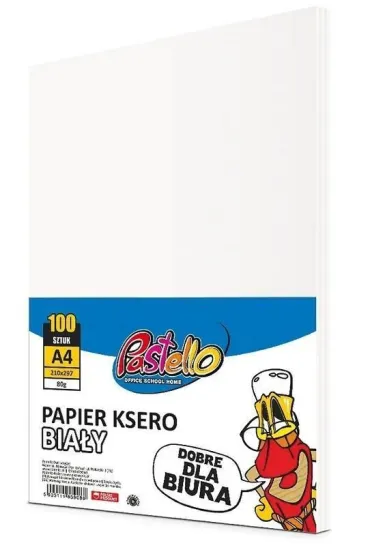 Alfa Pastello Papier ksero A4 bia�y 80g 100 kartek
