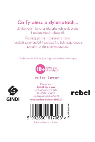 Dylematy 3 Rebel