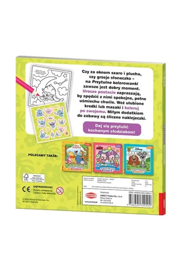 Disney Stitch. Przytulne kolorowanki