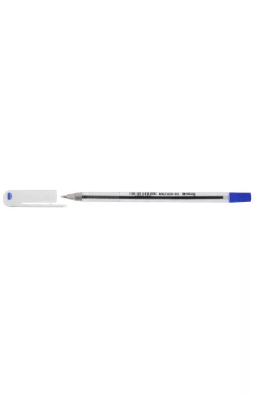 MemoBe D�ugopis biurowy niebieski tuba 0.7mm