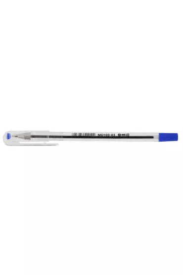 MemoBe D�ugopis biurowy niebieski tuba 0.7mm