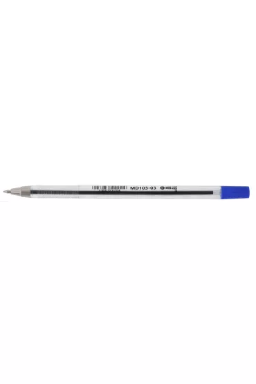 MemoBe D�ugopis biurowy niebieski tuba 0.7mm