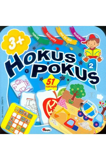 Hokus-pokus 2 dla ch�opc�w (ponad 50 naklejek)