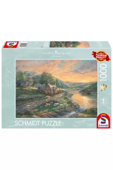 Puzzle 1000 el. PQ Thomas Kinkade Jutrzenka Schmidt - Thomas  Kinkade