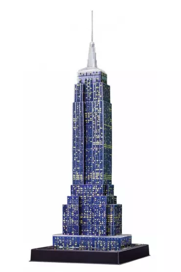 Puzzle 216 el. 3D Empire State Building noc� Ravensburger