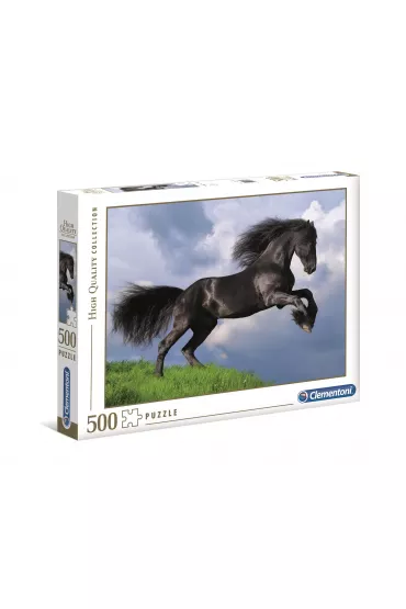Puzzle 500 el. Fresian Black Horse Clementoni