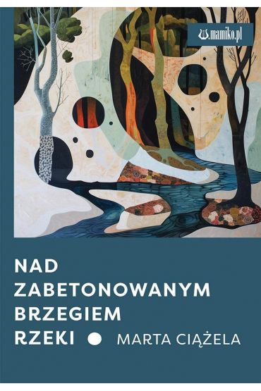 Nad zabetonowanym brzegiem rzeki