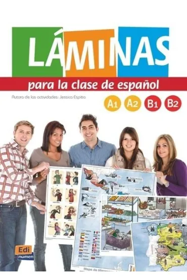 Laminas para la clase de espanol + CD - Jessica Espitia