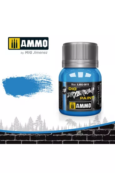 Ammo: DIO Drybrush - Blue 40 ml