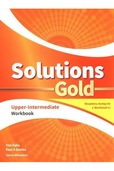 Solutions Gold. Upper-Intermediate. Workbook z kodem dost�pu do wersji cyfrowej (e-Workbook) - Tim Falla, Paul Davis
