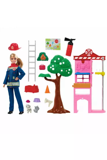 Barbie Kariera. Lalka Stra�ak Mattel