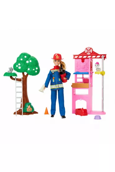 Barbie Kariera. Lalka Stra�ak Mattel