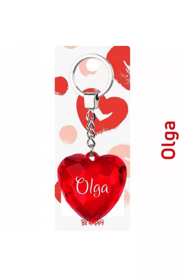 Be-Happy Gifts Brelok Serce Olga